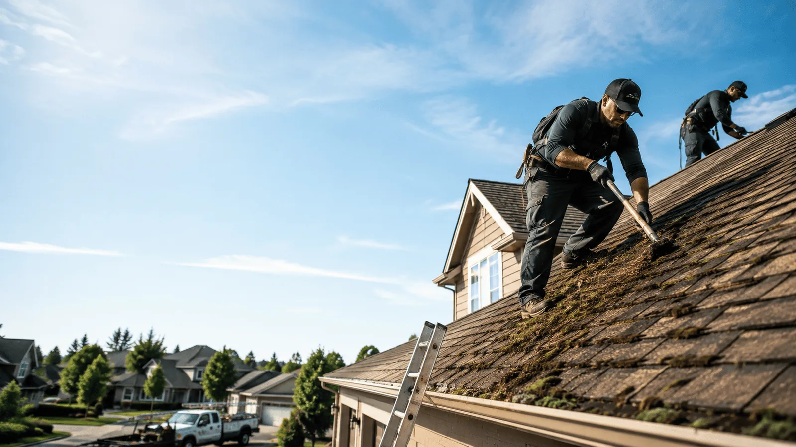 Roof Moss Removal in Alden, MI near me